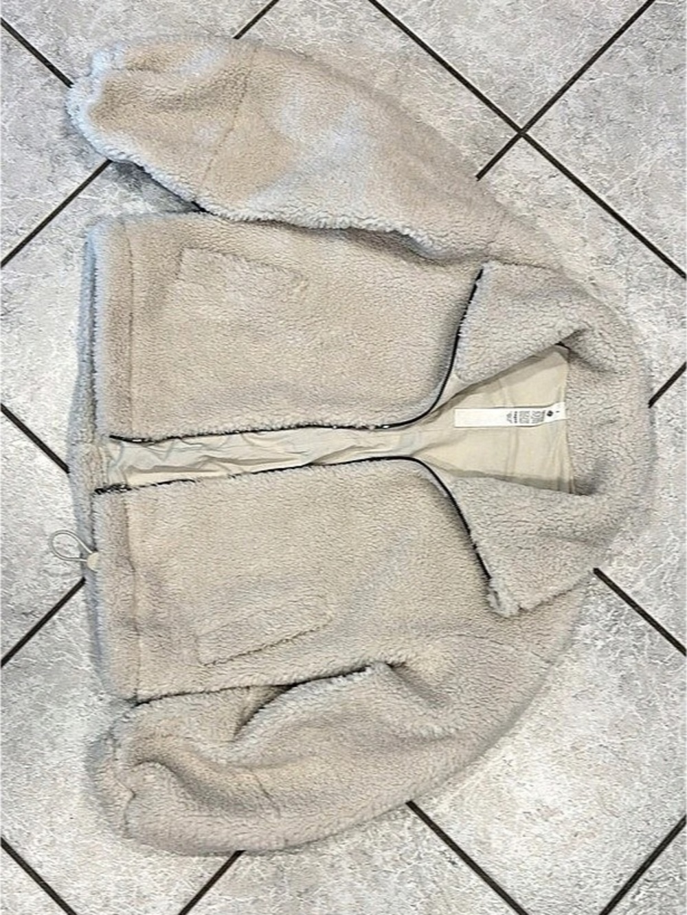 Lululemon Oh So Sherpa Full Zip Teddy Jacket